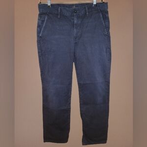 7 FOR ALL MANKIND Standard Chino Black Pants